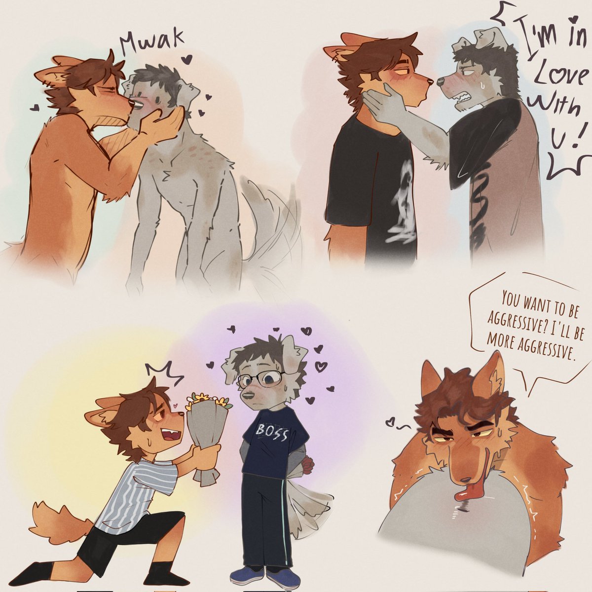 My boyfriend is the handome guy in the world!!😭 I can't stop thinking about him 🐶🧡🦊 

(I love You <a href="/okcinfox/">okcin</a> )