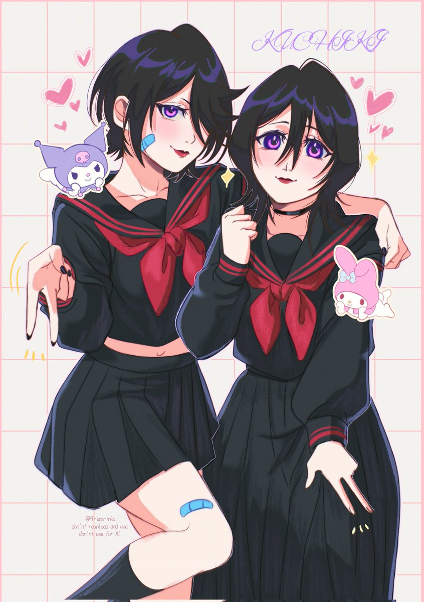 ✨💜🫰Kuchiki Sisters ✌️🩷✨
#BLEACH #rukia #rukiakuchiki #Hisana #fanart