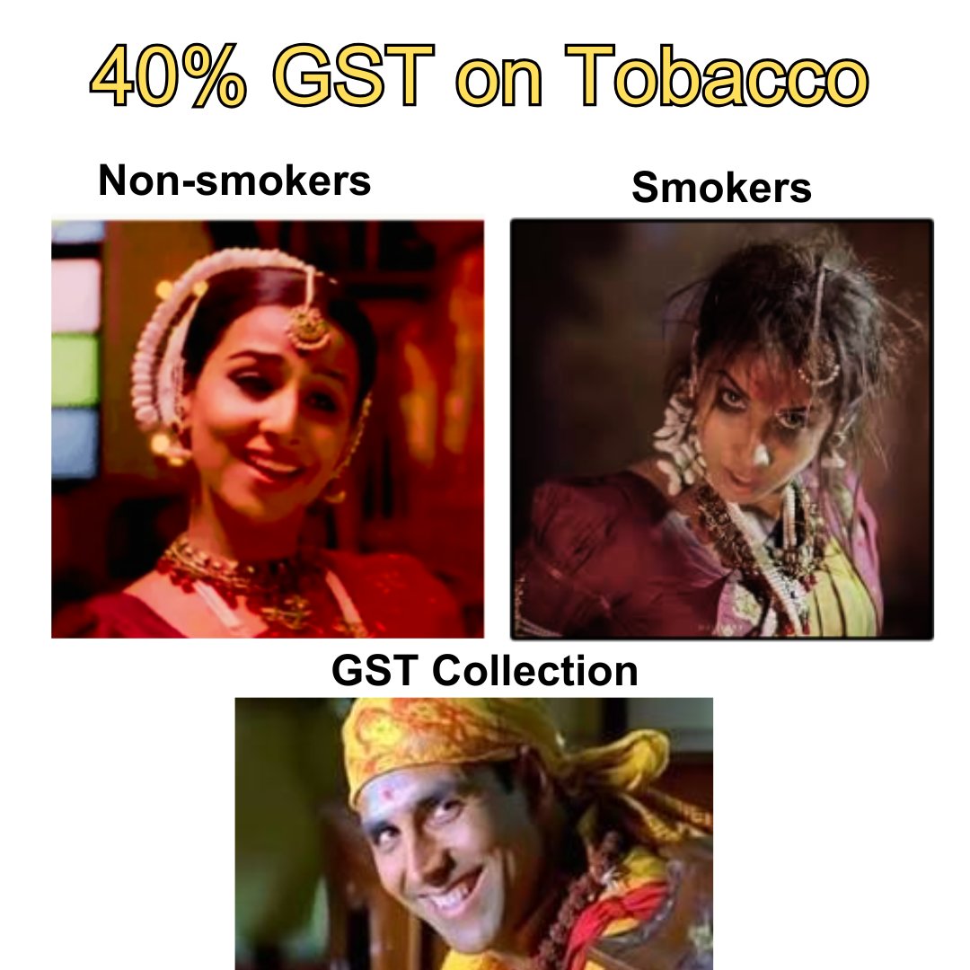 TheMindDriver's tweet photo. 40% GST #Budget2026 #GoodMorningMonday https://t.co/wTJkGajCkN