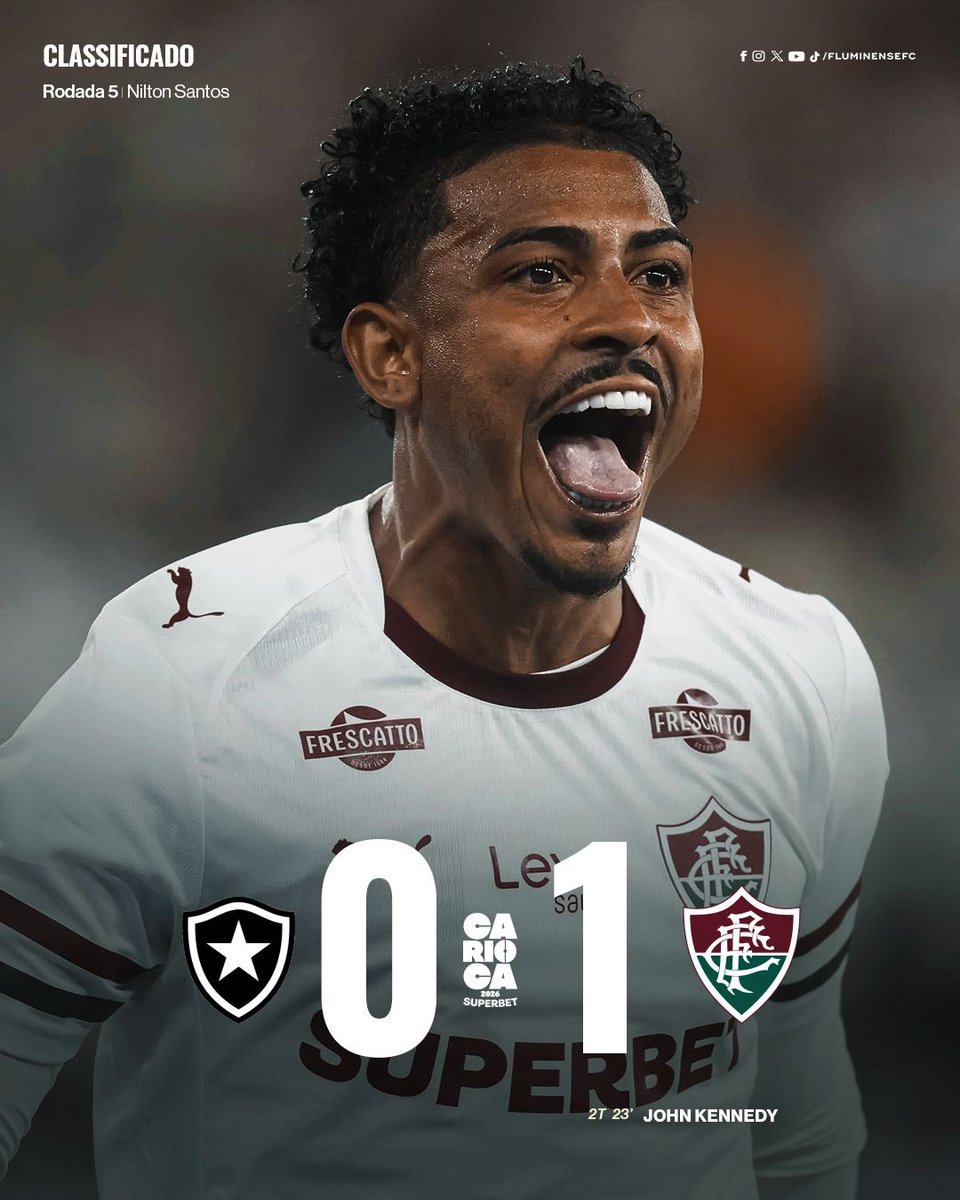 FluminenseFC's tweet image. VEEEEEEEEEEEEEEEENCEEEEEEEEEEE O FLUMINEEEEEEENSEEEEEEEEEE!

JK MARCA, O #TIMEDEGUERREIROS VENCE O BOTAFOGO E TÁ CLASSIFICADO PARA AS QUARTAS DE FINAL DO @CARIOCAO! VAAAAAAMOS, TRICOLOOORRR!