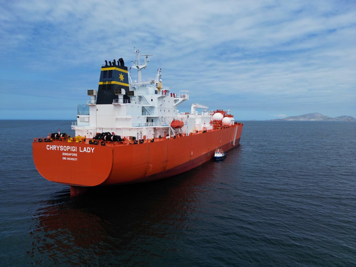 #NotiMippCI 📰🗞| Presidenta (E) Delcy Rodríguez anuncia hito histórico con la primera exportación de gas licuado

La Presidenta (E), Delcy Rodríguez, anunció este hito para la soberanía energética del país al confirmar el zarpe del buque Chrysopigi Lady desde costas venezolanas.