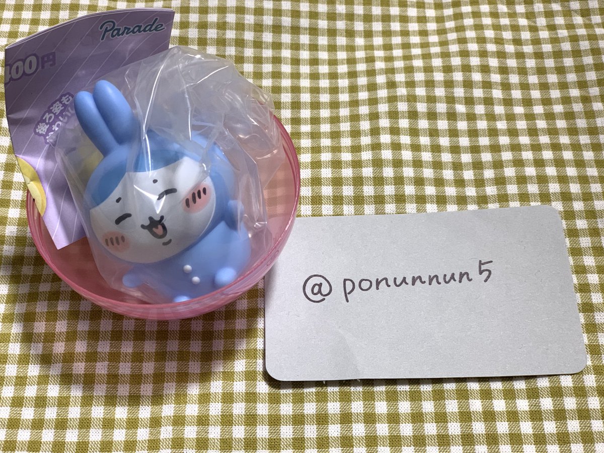 ponunnun5's tweet photo. ちいかわ ソフビフィギュア4

【交換】

譲▶︎ハチワレ

求▶︎モモンガ

お品物は中身確認後、カプセルにて保管しております☺︎
コンプリートの為に探しております…！
検索からもお気軽にお声がけください𖤐 ̖́- https://t.co/YhxBIdUwvN