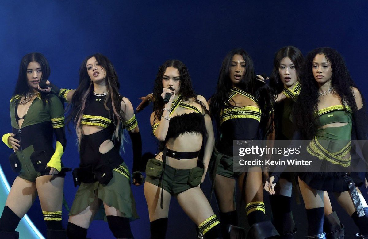 K4TS3YE's tweet image. KATSEYE just made history as the first girl group to perform at the Grammys in 24 years