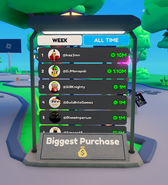 Did you know❓

The biggest single card buy in the game was by no other then Haz3mn himself! It sold for 10 MILLION Robux. 💰💰💰 #Roblox  #PlsBuyMe