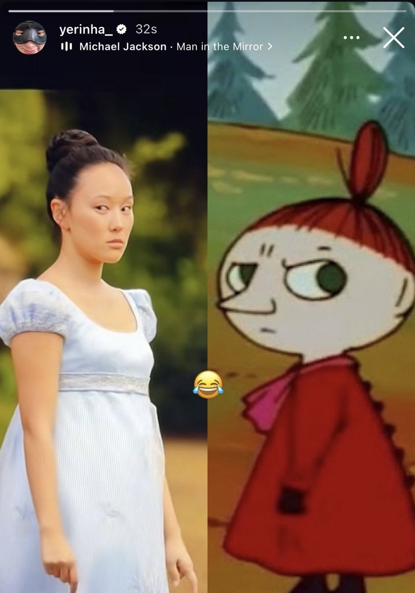 i can hear her laugh while posting this 😭