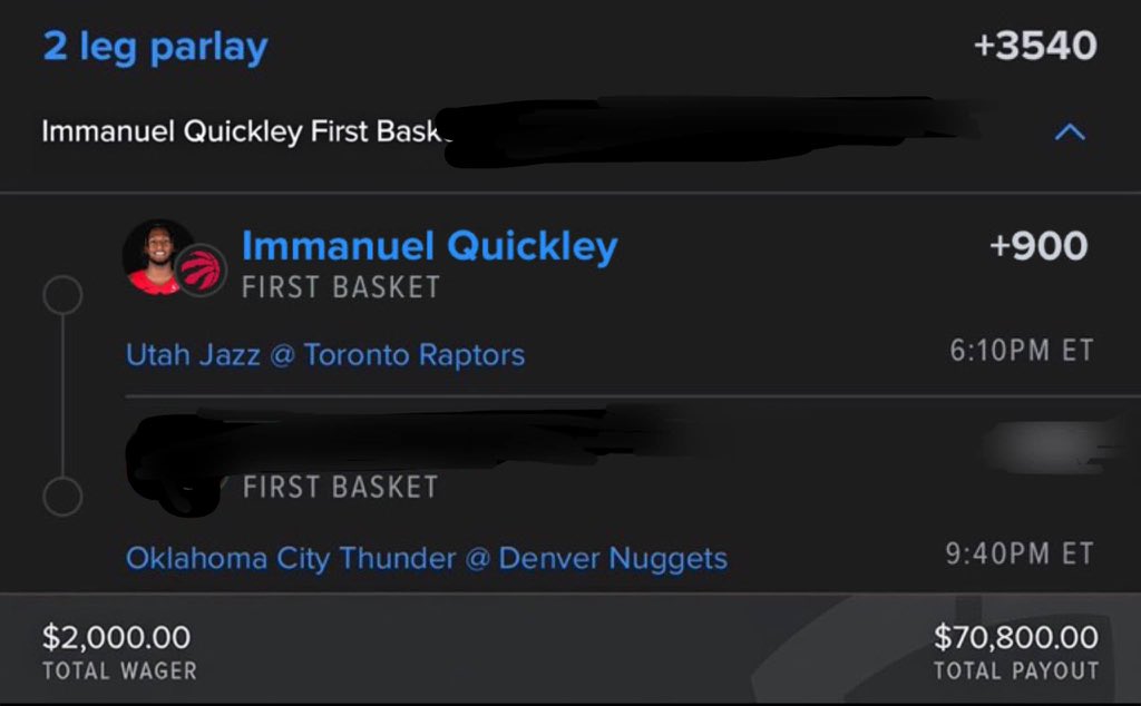 centralHitbets's tweet photo. Check if we cashed ✅ Immanuel 💰
❤️ Like & comment below
I’m sending the remaining play to DMs ASAP ⏳🔥
#sportsbettingpicks #nhl #Giveaway #prizepicks #underdog #bet365 #draftkings #GamblingX #dubclub
#NBA #winable #GRAMMY https://t.co/0jV2YJgDBs