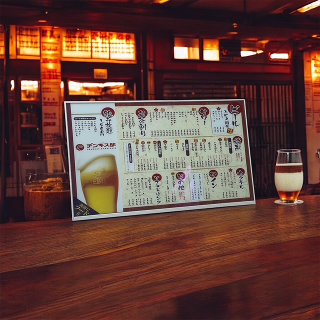 CREA_2007's tweet image. ￣￣￣￣￣￣￣￣￣￣￣|■□

　　”EPS”　×　”飲食店”（居酒屋）

□■|＿＿＿＿＿＿＿＿＿＿＿＿

🌟EPS s-color-31.5インチ
🌟メニュー表
🌟新商品の紹介
🌟営業時間案内
🌟店内マップ

『E-paper signage』
　crea2007.co.jp

#電子ペーパー
#EPS
#飲食店
#居酒屋
#EInk
#spectra6