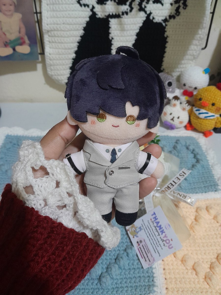 librascb's tweet photo. 🍐 Dr. Zayne has arrived safely 🍐

AAAAAA Akhirnya setelah 6 bulan lebih penantian dateng juga. SO CUTE! 

Big thanks to @fafafuwashop https://t.co/VN9nCsL2S6