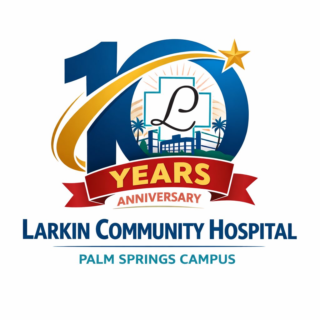 This week, we mark an important milestone: 10 years at Larkin Community Hospital – Palm Springs Campus, formerly Palm Springs General Hospital.

What makes this journey especially meaningful is how it was accomplished. This turnaround was led by local people.

deeply grateful