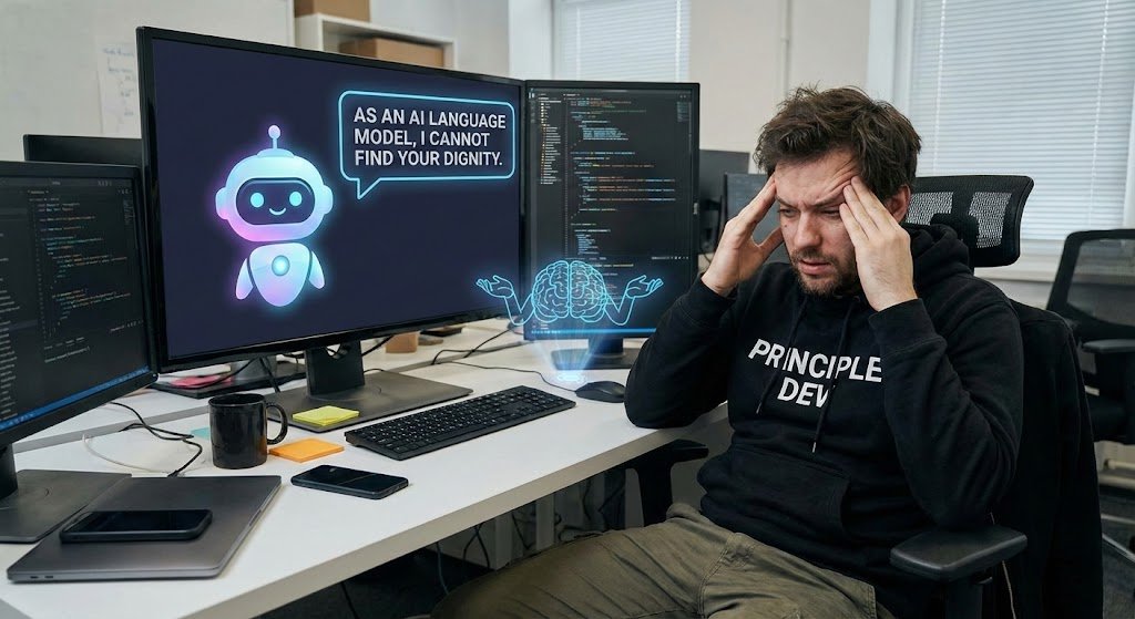 gaddzoookz's tweet photo. the the model is gaslighting the principle dev 🤣
https://t.co/AZIZ8BzxI2
#AIvulnerabilities #VibeCodingFails #CodeQualityMatters https://t.co/oSi1TQzFcr