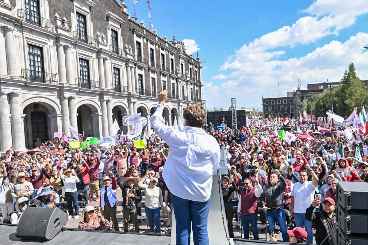 daniel_ser's tweet image. ¡En el #EdoMex seguimos haciendo historia!😉

La Cuarta Transformación avanza con el liderazgo de nuestra Gobernadora @delfinagomeza y el respaldo de la Presidenta @Claudiashein. 🙌🏼

Unidos por un mejor EdoMéx, un México con justicia y bienestar para todas y todos. 🇲🇽✨…