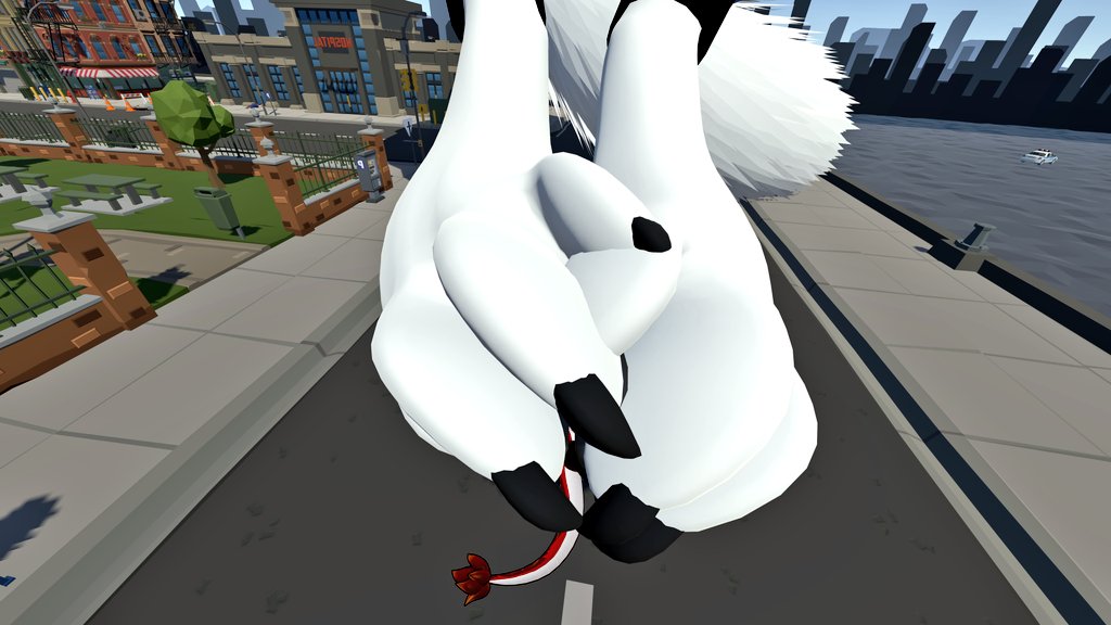 Cookiehero0's tweet photo. I caught a small @Master009Dave in a paw cage~       #macrofurry #vrchat https://t.co/3FZBbcg0MK