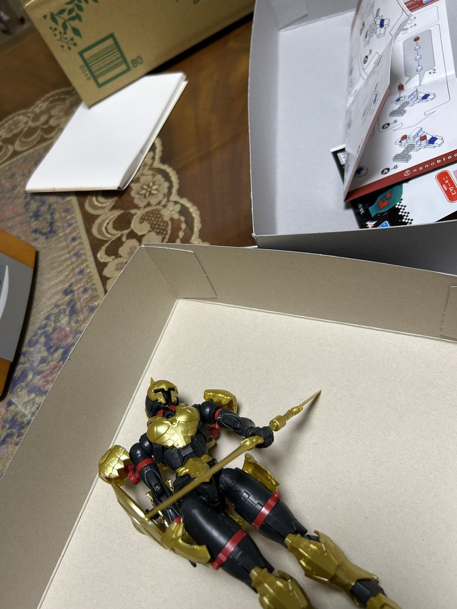 TTamesuke0515's tweet photo. と言うわけでリハビリ模型30mmシリーズのリーベルゾードマンとテックプロト01できました次はナノブロック にしよう勿論みにでね
 #30MM https://t.co/IoeRHymIht