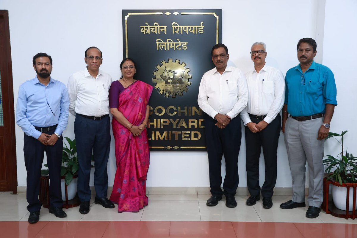 cslcochin's tweet image. As @madsnair66,  completes a decade as CMD and over 38 years with CSL, CSL salutes a transformative leader who steered a very successful IPO, delivered India’s first Indigenous Aircraft Carrier #INSVikrant, expanded CSL into pan India corporate, drove innovation, startups,