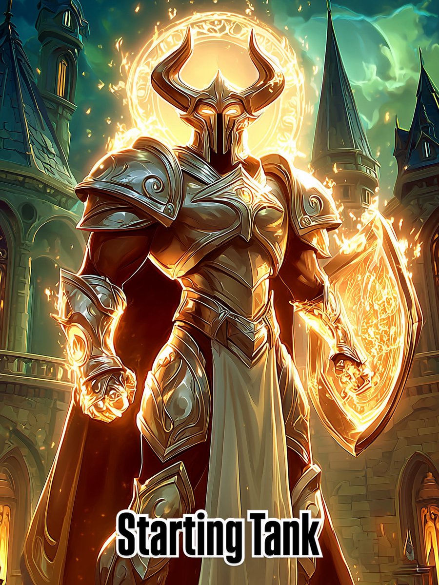 A <a href="/FantasyFantasy/">Fantasy Fantasy</a> roster:

🛡️Tank
💥Slinger
🗡️Striker
❤️Support

Plus a Leader and an Option slot. Draft well.

#FantasySports #FantasyGame #FantasyArt