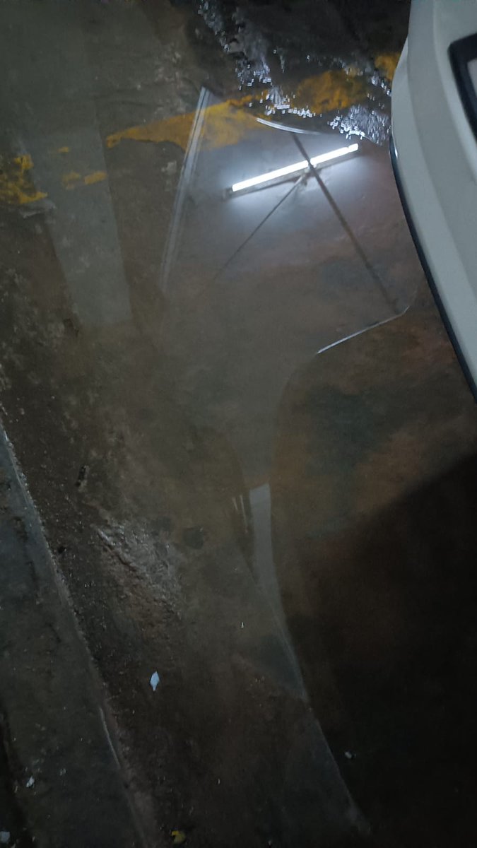 jainsa's tweet photo. Sewers outside plot E4 sector 50 are blocked, dirty water backing into Mahagun Morpheus basement and entering lift pits. Complaint lodged with Nida Jal no action yet. Kindly @CeoNoida @dmgbnagar @noida_authority plz do the needful. health hazard. been suffering for a month. https://t.co/t8VVtWp8hh