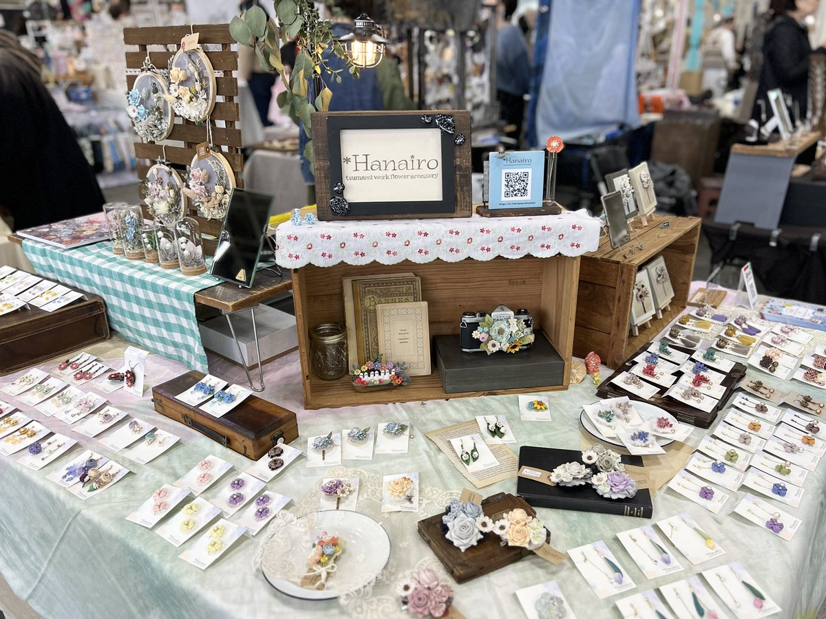 *Hanairo つまみ細工 tweet media