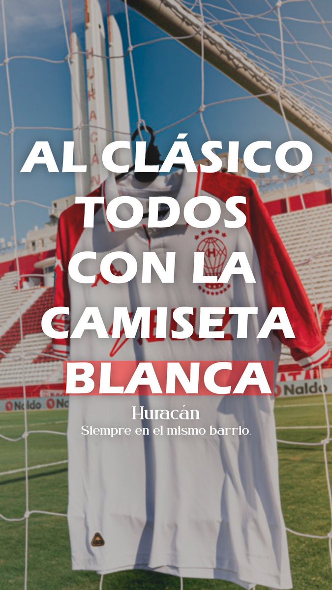 nada de pelotudeces de arquero o alternativas