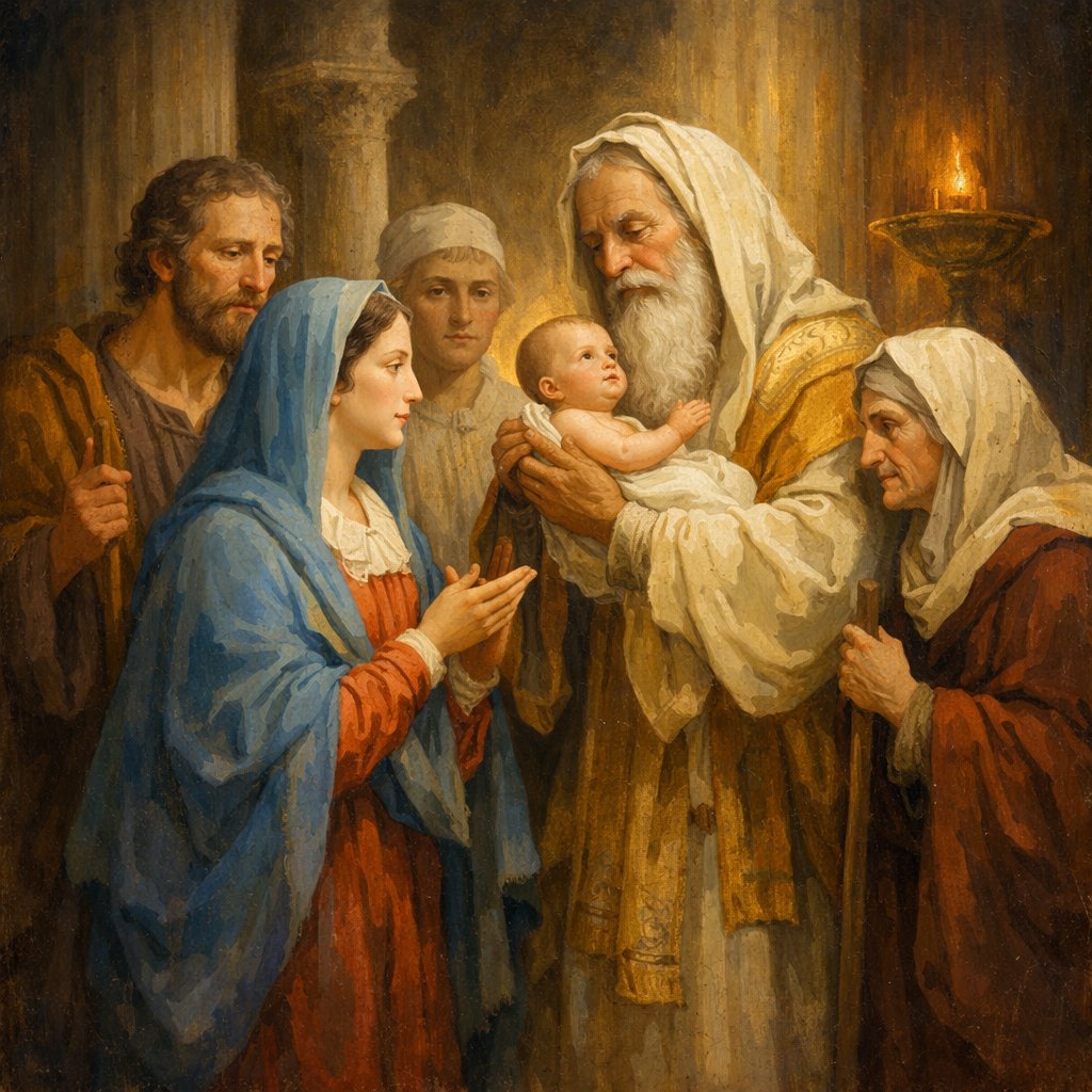 FriarMario's tweet photo. THIS FEAST IS ALSO CALLED CANDLEMAS because on this day the Church blesses and carries candles, proclaiming Christ as the Light of the nations. As Jesus is presented in the Temple, His light shines in the darkness and invites us to carry that light into the world. https://t.co/vzqHxcQovp