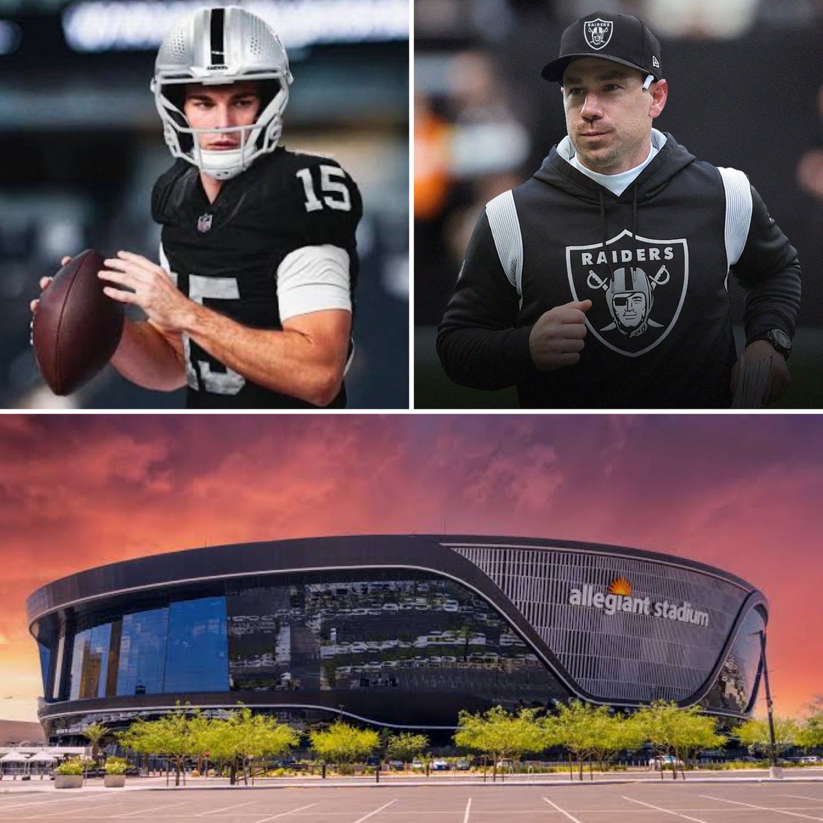 LeoArcanum's tweet photo. “And so it was, Kubiak, a man from the Southern Heat &amp; Mendoza, kindled from Hoosier fire, journeyed west to lord over the rise of a new, Dark Empire. The Silver &amp; Black would rise again and in time, reign supreme, for this was the age of the Desert Kings.” https://t.co/f4AdbggHYz