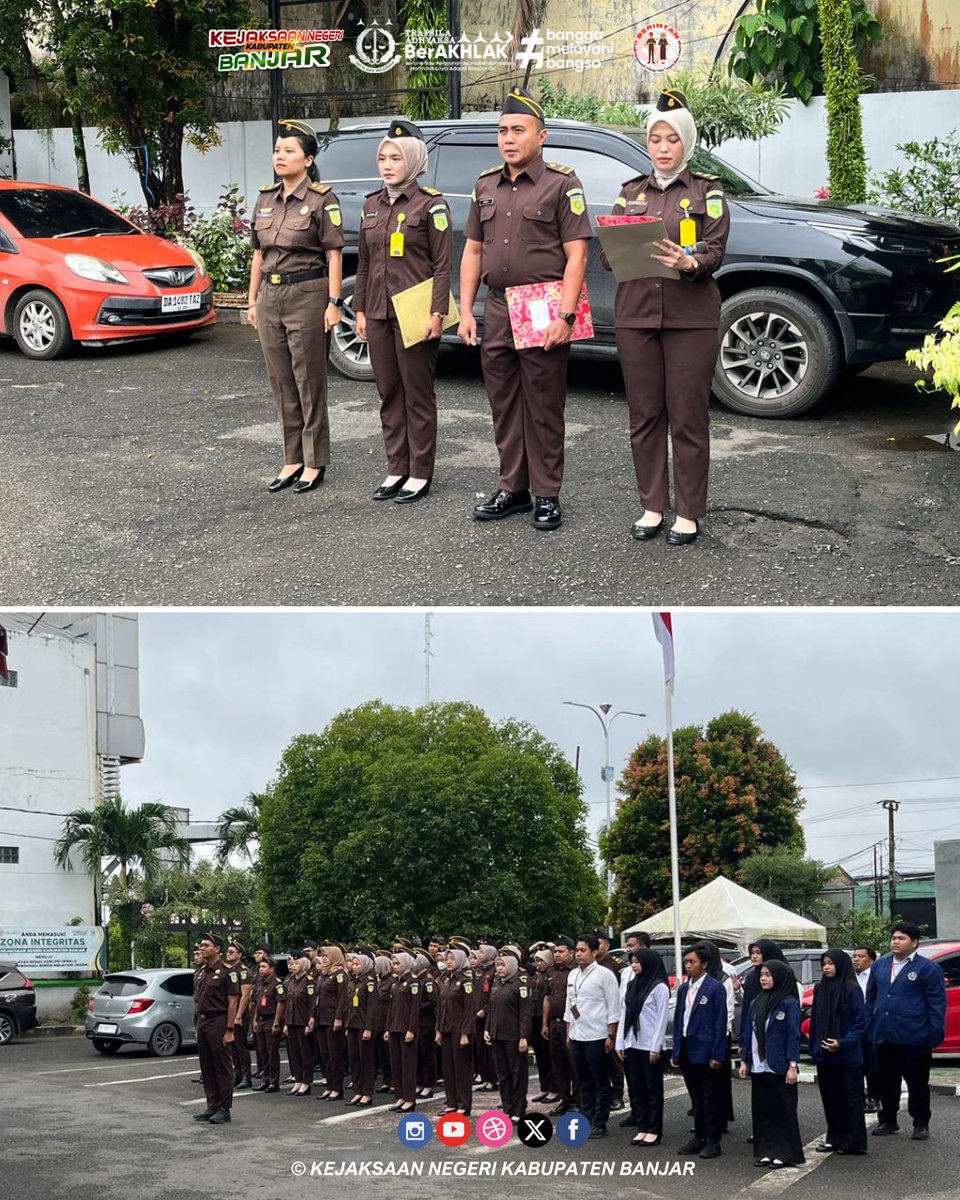 instagram.com/p/DUPQmFnDwtv/…
Senin, 02 Februari 2026 dilaksanakan Apel Pagi di halaman kantor Kejaksaan Negeri Kabupaten Banjar yang diikuti seluruh pegawai, PPNPN dan Mahasiswa Magang Kejaksaan Negeri Kabupaten Banjar.

<a href="/KejaksaanRI/">Kejaksaan RI</a>
