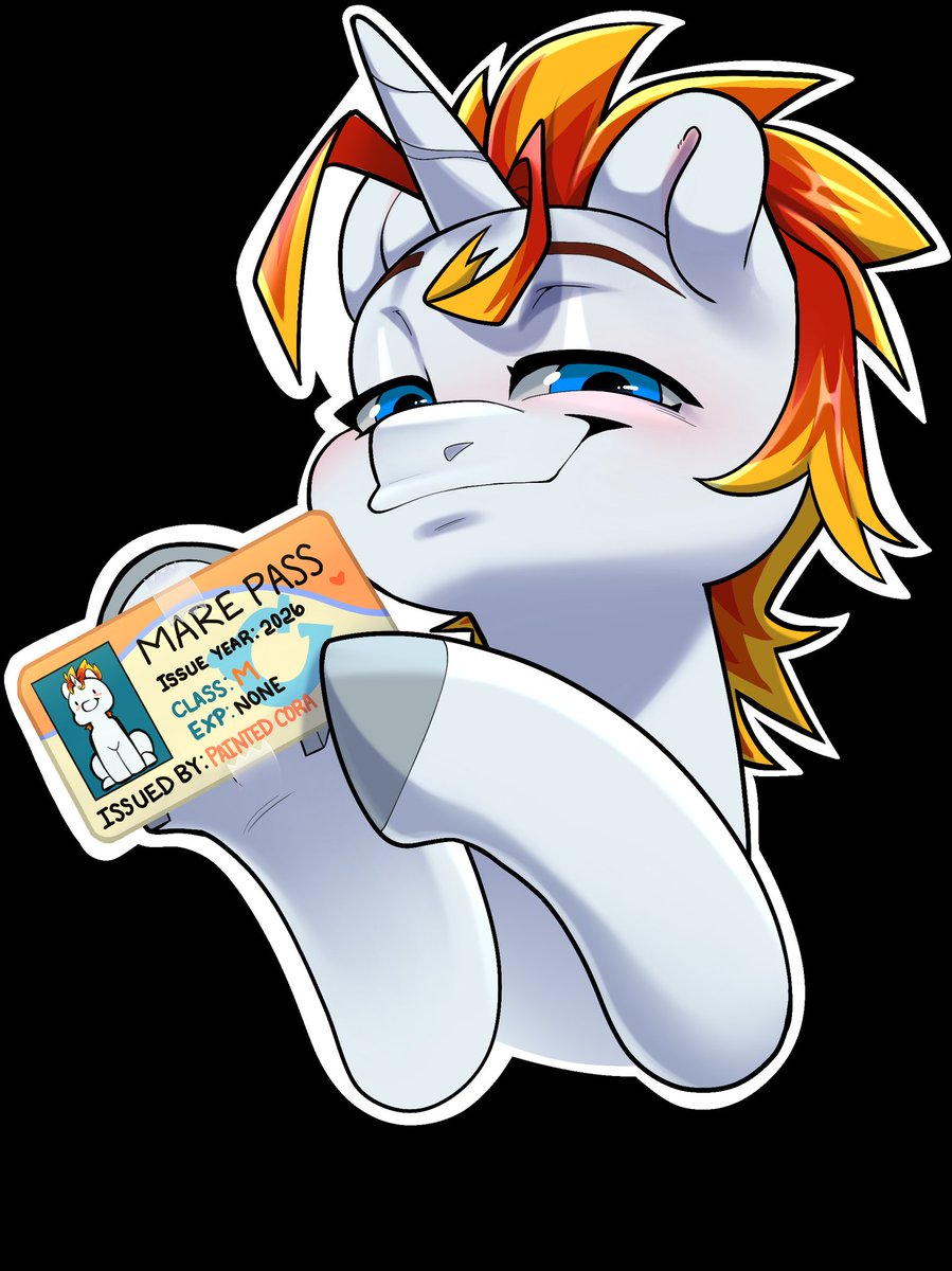 Comrade_Silver's tweet photo. Got my MARE pass from @PaintedCora and you should too https://t.co/hSICB9g6mP
