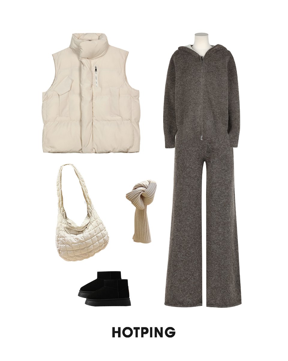 HotpingJ's tweet image. 寒さ知らず😁
あったか楽ちん冬スタイル💚

まだまだ寒くてつい暖かくてラクな服ばかり選んじゃうそこのあなた🧣
フリースやセットアップでさっと着られるデイリーコーデをご紹介💜

ラクなのはもちろん、スタイルも妥協したくない❤️

コーデに悩む時間を短縮して、残り少ない冬のおしゃれを楽しもう😉