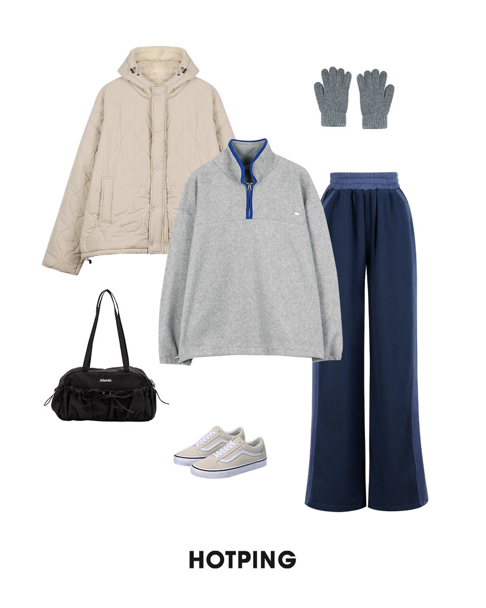 HotpingJ's tweet image. 寒さ知らず😁
あったか楽ちん冬スタイル💚

まだまだ寒くてつい暖かくてラクな服ばかり選んじゃうそこのあなた🧣
フリースやセットアップでさっと着られるデイリーコーデをご紹介💜

ラクなのはもちろん、スタイルも妥協したくない❤️

コーデに悩む時間を短縮して、残り少ない冬のおしゃれを楽しもう😉