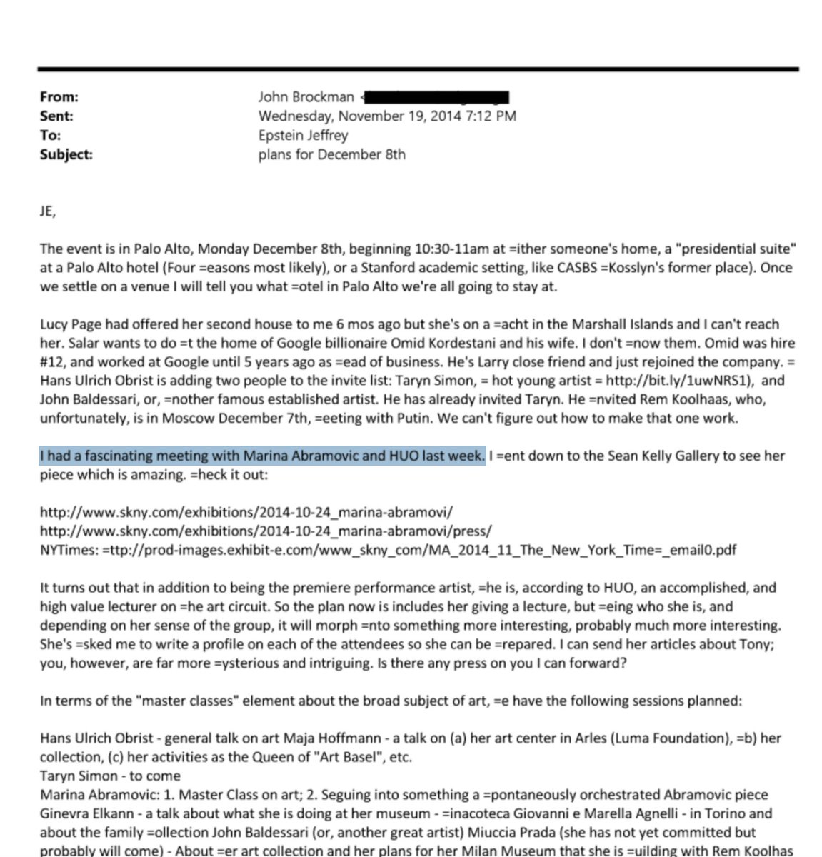From spirit cooking in the <a href="/wikileaks/">WikiLeaks</a> emails, to being the topic of conversation in the Epstein files, to Zelensky asking her to be ambassador for Ukraine, Marina is a ~VERY~ popular gal.