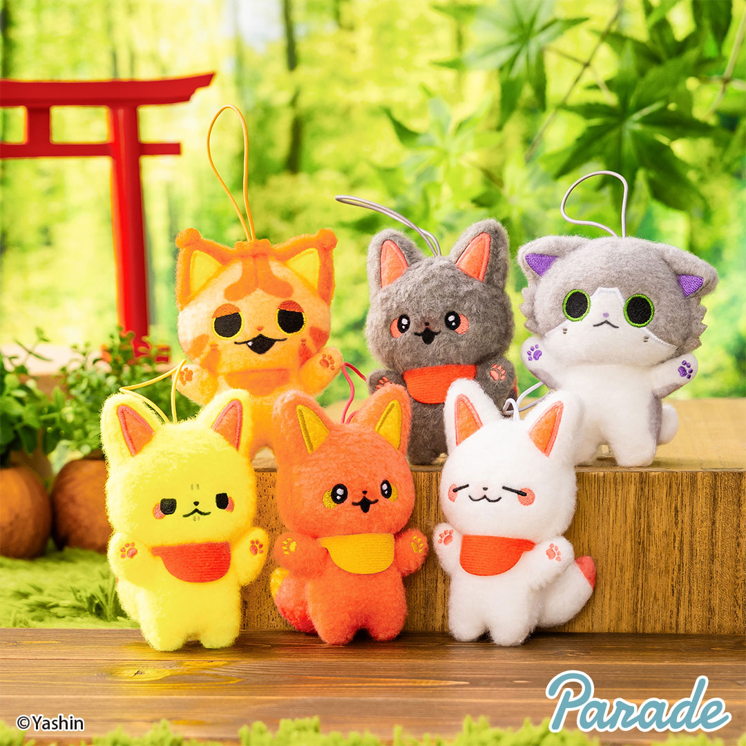 📢2月プライズ新情報 ＼ ヤシン (@Y_ashi_n)さんより #かみさまキツネ