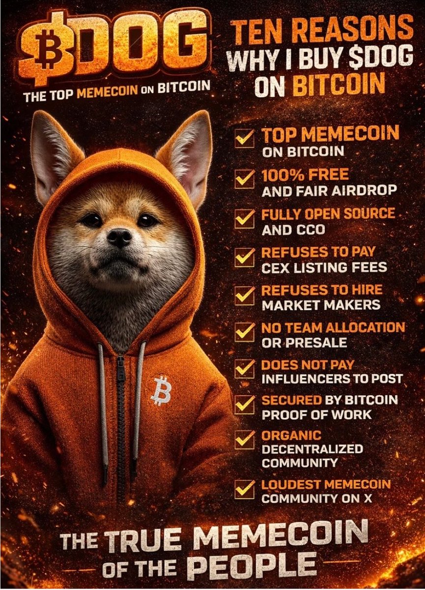 <a href="/GlobeEyeNews/">Globe Eye News</a> Pay attention investors ( $DOG Bitcoin) is the right and safest asset for you to invest in with confidence.

Look closely, ( $DOG Bitcoin) is built on the BTC network and with an extra ingredient: Runestone Ordinals.

With this, ( $DOG Bitcoin) was designed to not feel the impact