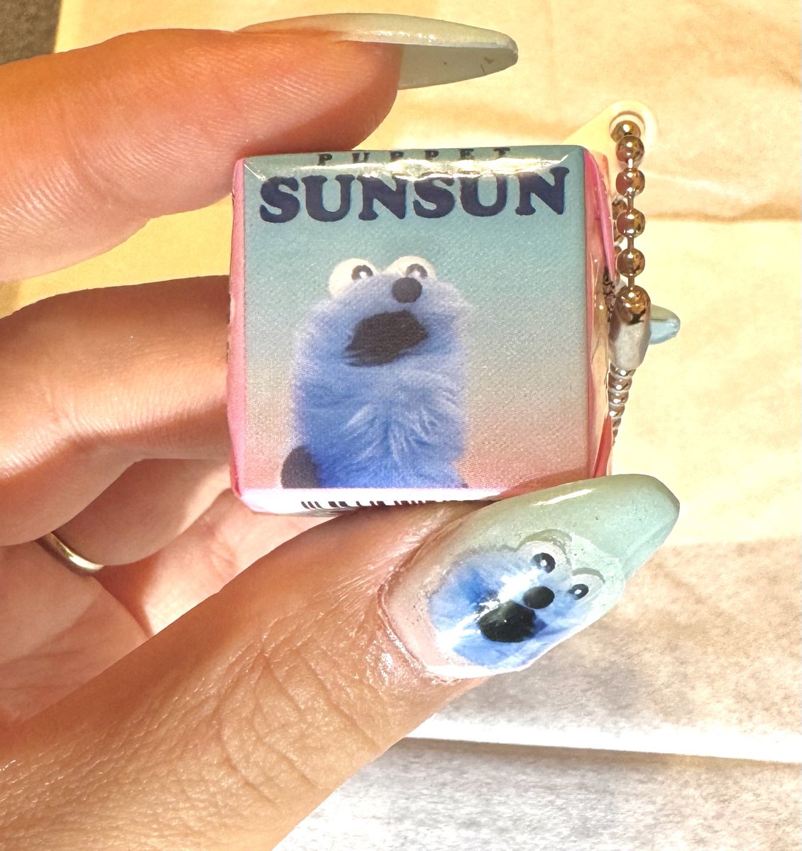 Tanaka_Nee's tweet photo. @puppet_sunsun スンスン️🩵お誕生日おめでとう🎉✋
大変な毎日もスンスンたちのおかげで乗り越えられてます🍀*゜
いつもありがとう️🩵大好きだよ️🩵 https://t.co/fVSF8cw4Ke