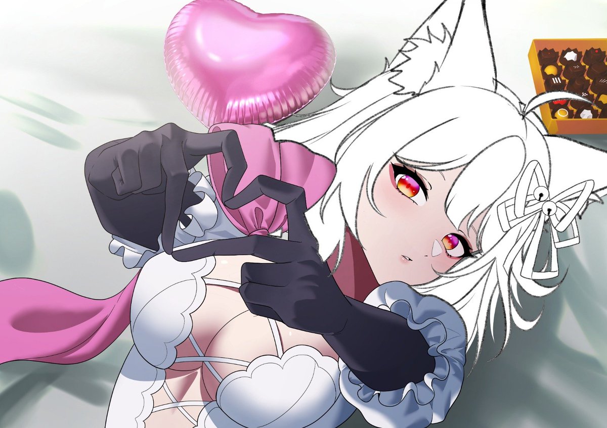 Some YCH valentine #wip 🫶

#VGenComm