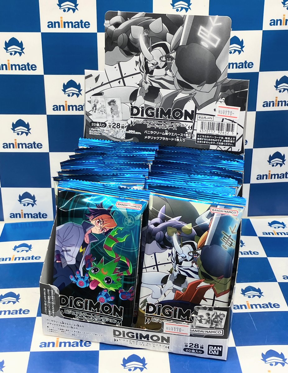 グッズ入荷情報】 『デジモン ビジュアルアートコレクション カード