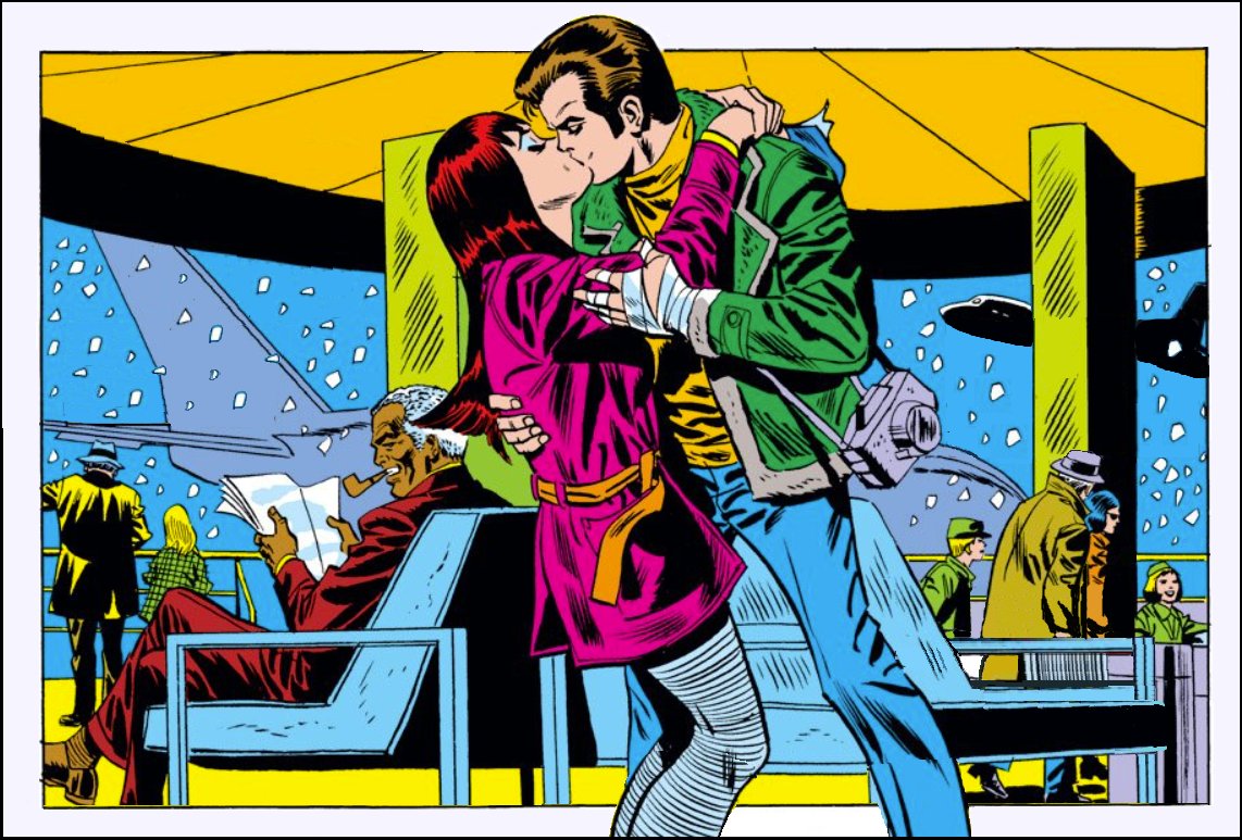 mjvortex85's tweet photo. The kiss that changed them forever

*my edit*
- Amazing Spider-Man #143 https://t.co/SAmsBOZuZs