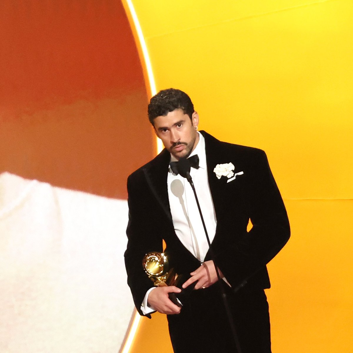 MTV's tweet photo. "Debí Tirar Más Fotos" by #BadBunny won the #Grammy for Best Música Urbana Album 🏆 Congrats, @sanbenito! 

📍 2026 #GRAMMYs https://t.co/Sab7rFpcBO