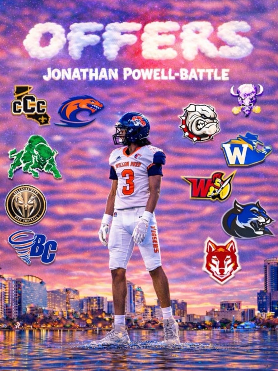Unsigned Senior- Jonathan Powell-Battle
3.7gpa📚
6'0 175
All- Conference🏆
State Champion 💍
Wilson Prep- Wilson,Nc. (11 🅾️ffers)
#Football #unsigned #CO2026 #senior