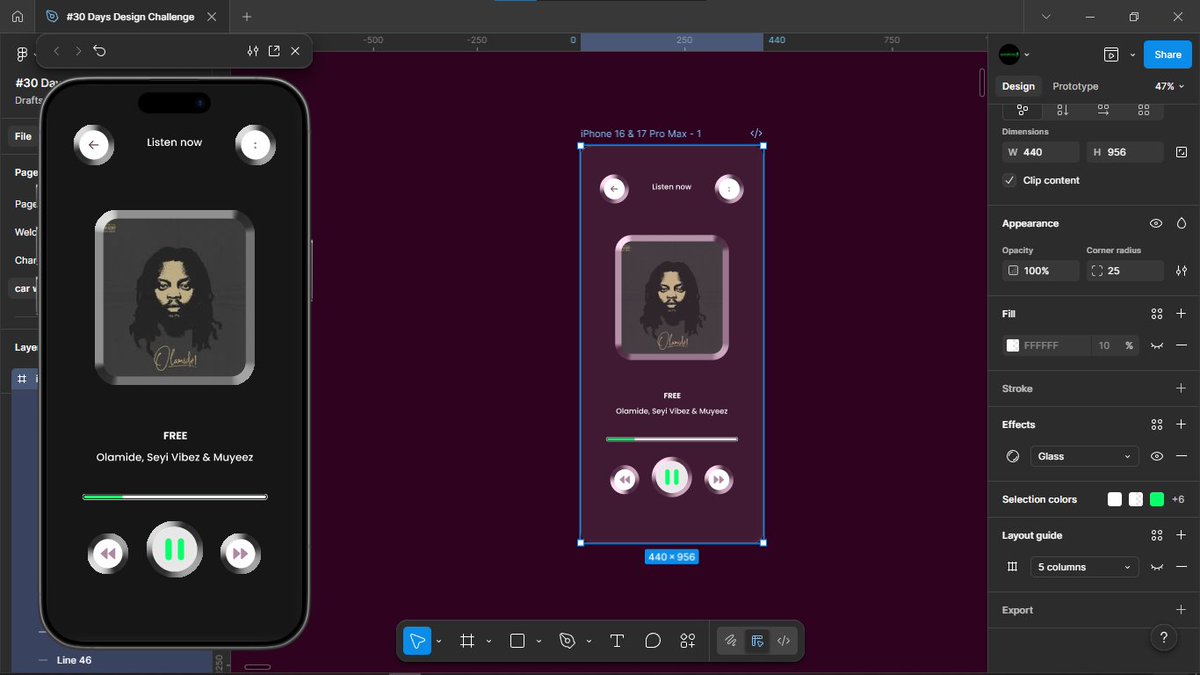 voxjuliusnetwrk's tweet photo. Day 27 of #FinnMannyUIChallenge  
DESIGN A SCREEN HEAVILY WITH GRADIENT   ✨ Simple UX always wins. #30DayUIChallenge #UIDesignChallenge #DailyUI #voxjuliusnetwork #figma #ui #UIDesign #appdesign #today #Tech #appdesign #fy https://t.co/qhkIYuF8TV