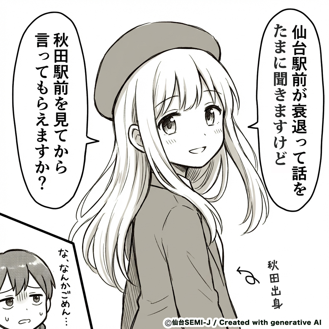 仙台SEMI-J【宮城あるある＆裏雑学】 tweet media