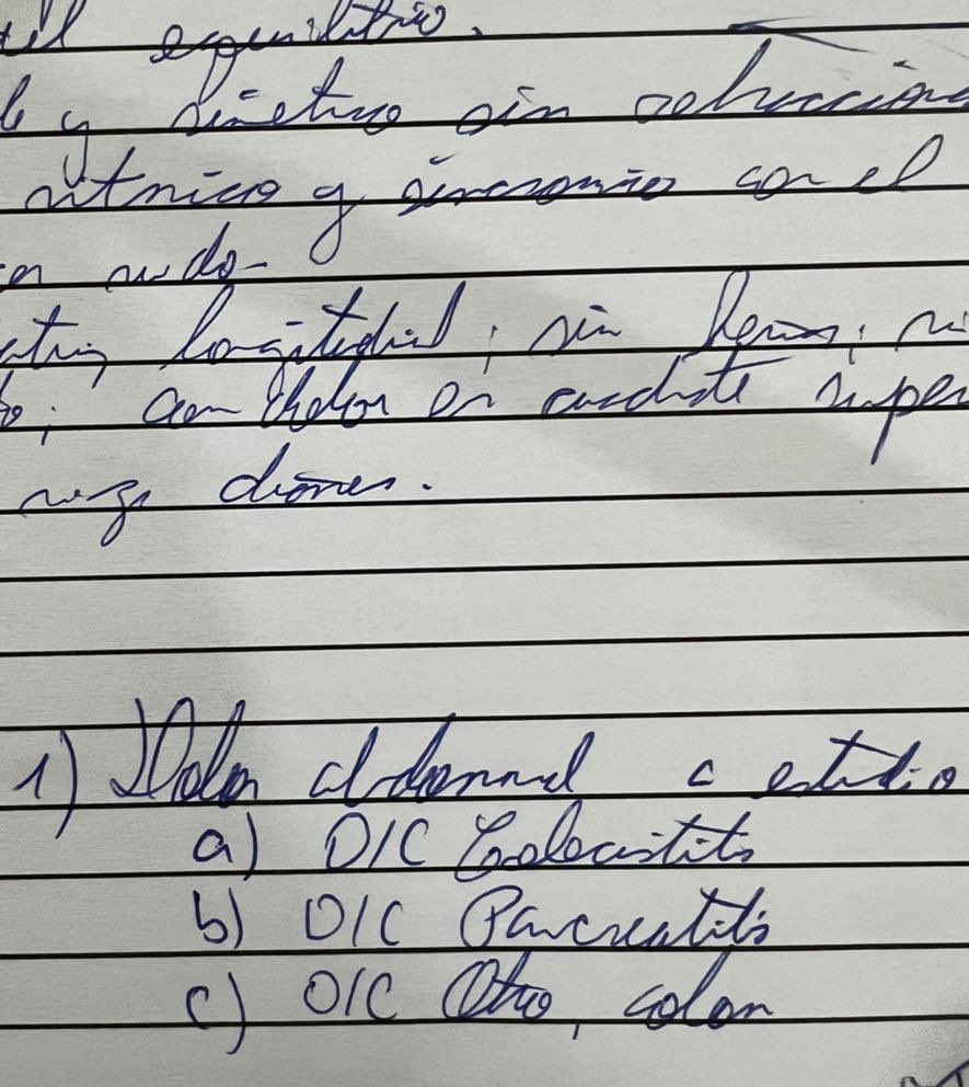 Y como diagnostican en tu pueblo? 

Yo: D/C algo que le duela “Otro” 

Jajajajajajaja