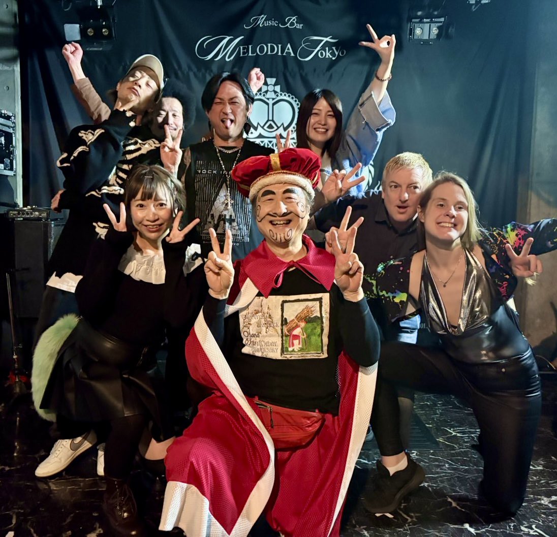 MELODIA Tokyo 13th Anniversary
＆直訳ロッカー王様 デビュー30周年記念ライブ『Music KINGdom ’26』

ありがとうございました！！！
配信を見れくれた方も本当にありがとう✨️

特別な1日にご一緒させていただけることは本当に嬉しいですね☺️
改めてMELODIA