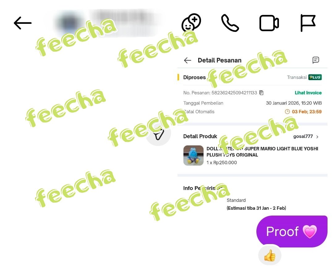#feechacoproof
checkout proxy proof

✨️ all indonesia e-commerce
✨️ rate: 15.000 = $1  
✨️ fee: $0.5