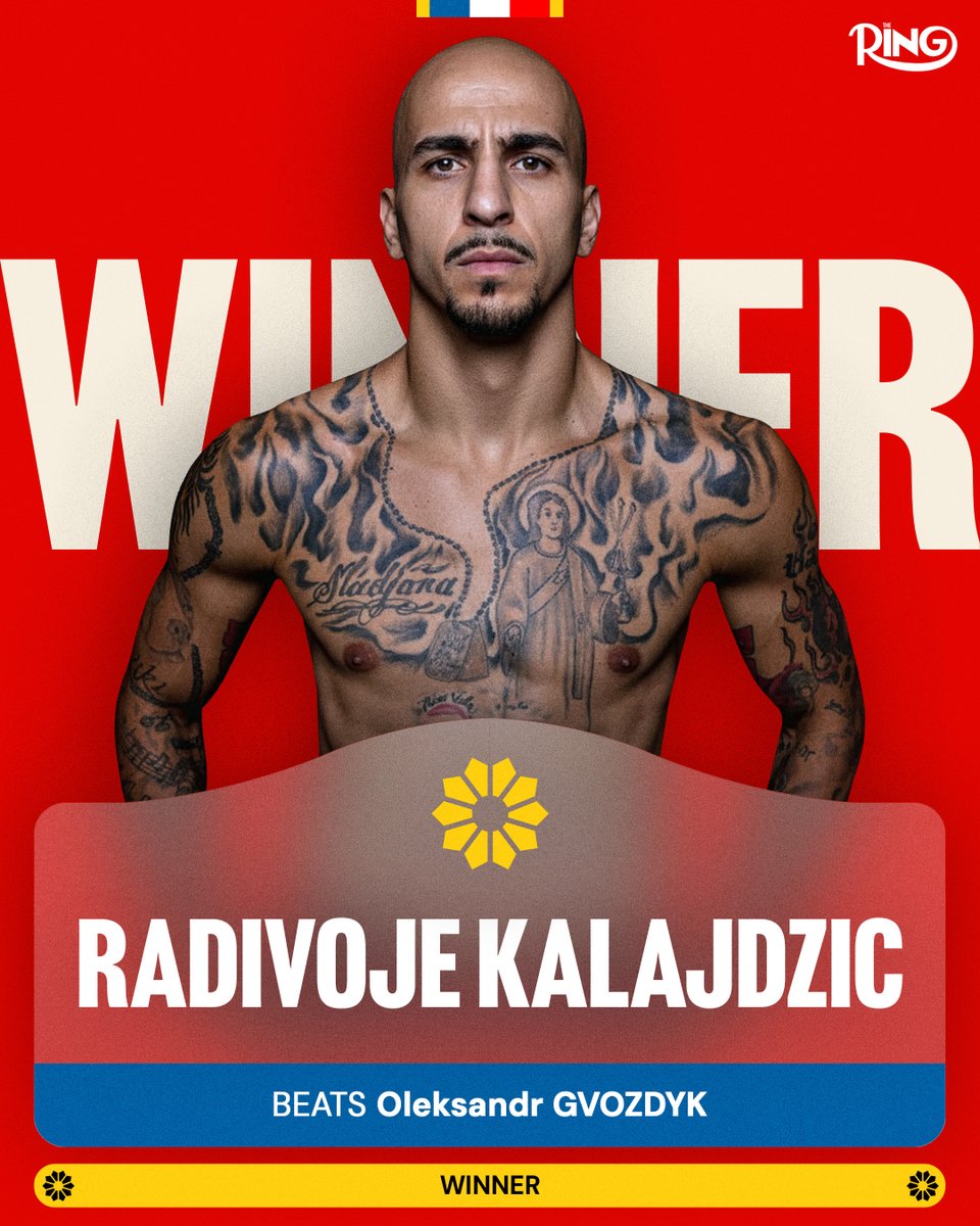 Radivoje Kalajdzic crawls off the canvas twice and STOPS Oleksandr Gvozdyk in round seven 🔥

Zuffa Boxing can be streamed exclusively on Paramount+ 📺