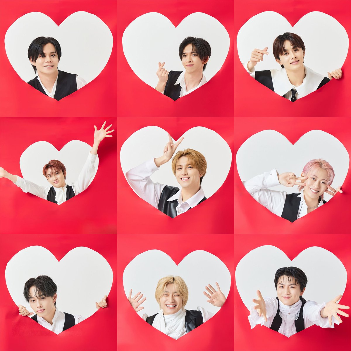 ♥️超特急×TimeTree🍫️ 超特急の「公開カレンダーウィジェット」では