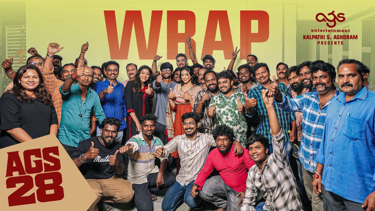 ItsAbishek04's tweet image. #AGS28Wrap and it's aiming for summer release 

#AGS28 #Subash #Arjun #Abhirami #PreityMukhundhan #AGS #ArchanaKalpathi #RaviBasrur #Kollywood @archanakalpathi