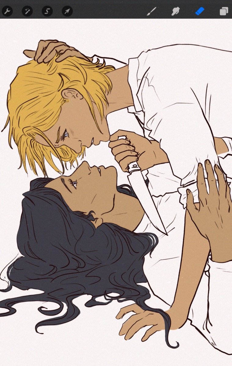 darkkittyart's tweet image. “Would this please you, Carol?” 🫀

#stursia #pluribus #yuribus (wip)