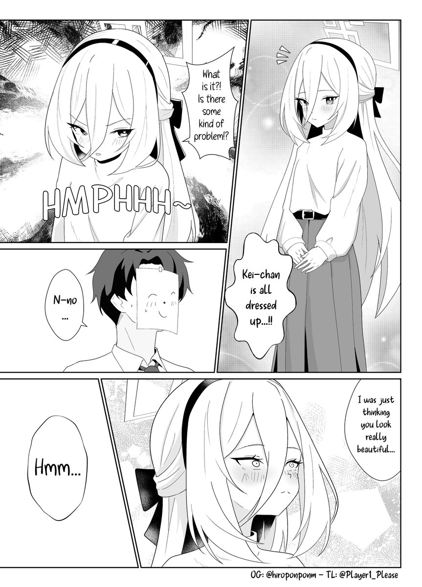 Kei-chan is beautiful. Eng ver, please support the artist if you