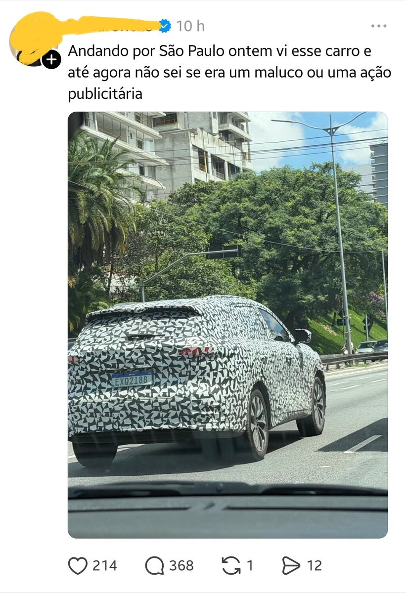 Cardoso's tweet photo. No meu tempo, quando a gente tinha mais testosterona que uma acerola, todo garoto de mais de 11 anos sabia exatamente o que era esse carro. Agora homem adulto fica babando tentando entender. https://t.co/28BJRCsEpB