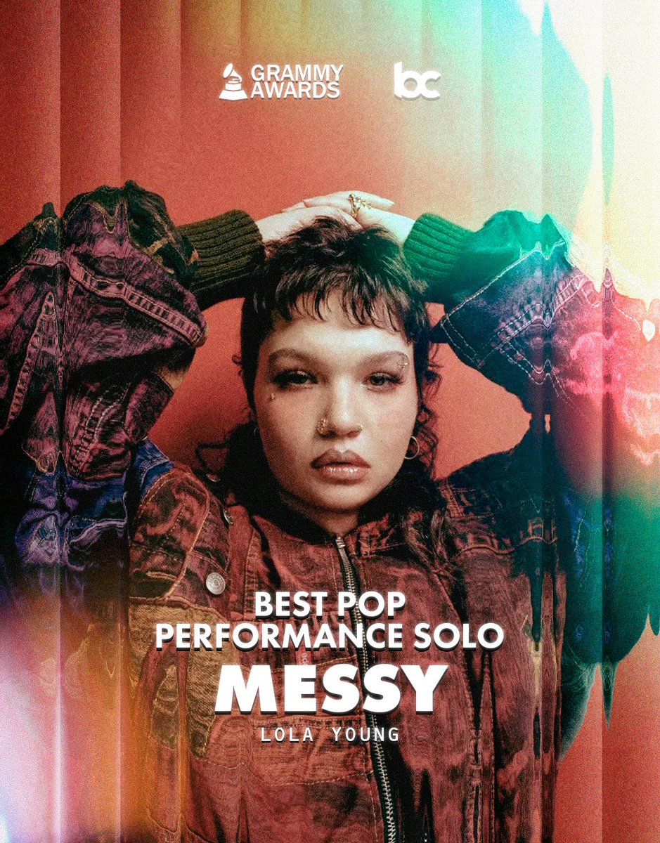 🏆 MEU DEUS! Lola Young VENCE o #GRAMMYs de Best Pop Solo Performance por "Messy"