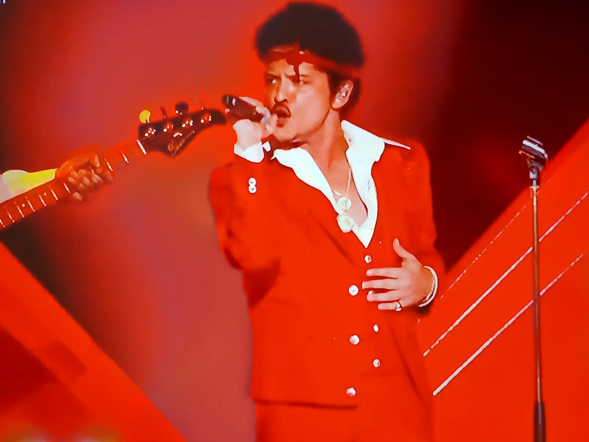 Remembering Bruno Mars performing at the 2018 #GRAMMYs